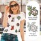 100Pcs Random Assorted Styles Embroidered Patches, Sew on/Iron on Patch Applique for Clothes, Dress, Hat, Jeans, DIY Accessories